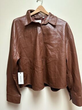Babaton Pelli Hip Shirt Jacket
